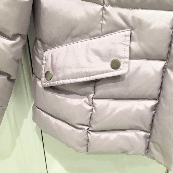 NEW Planet Puffer Lavender/Mauve Down Coat 14 L - Picture 4 of 8